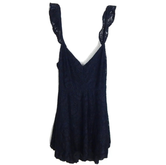 Lulu's Absolutely Adorable Open Back Lace Dress - Picture 3 of 5